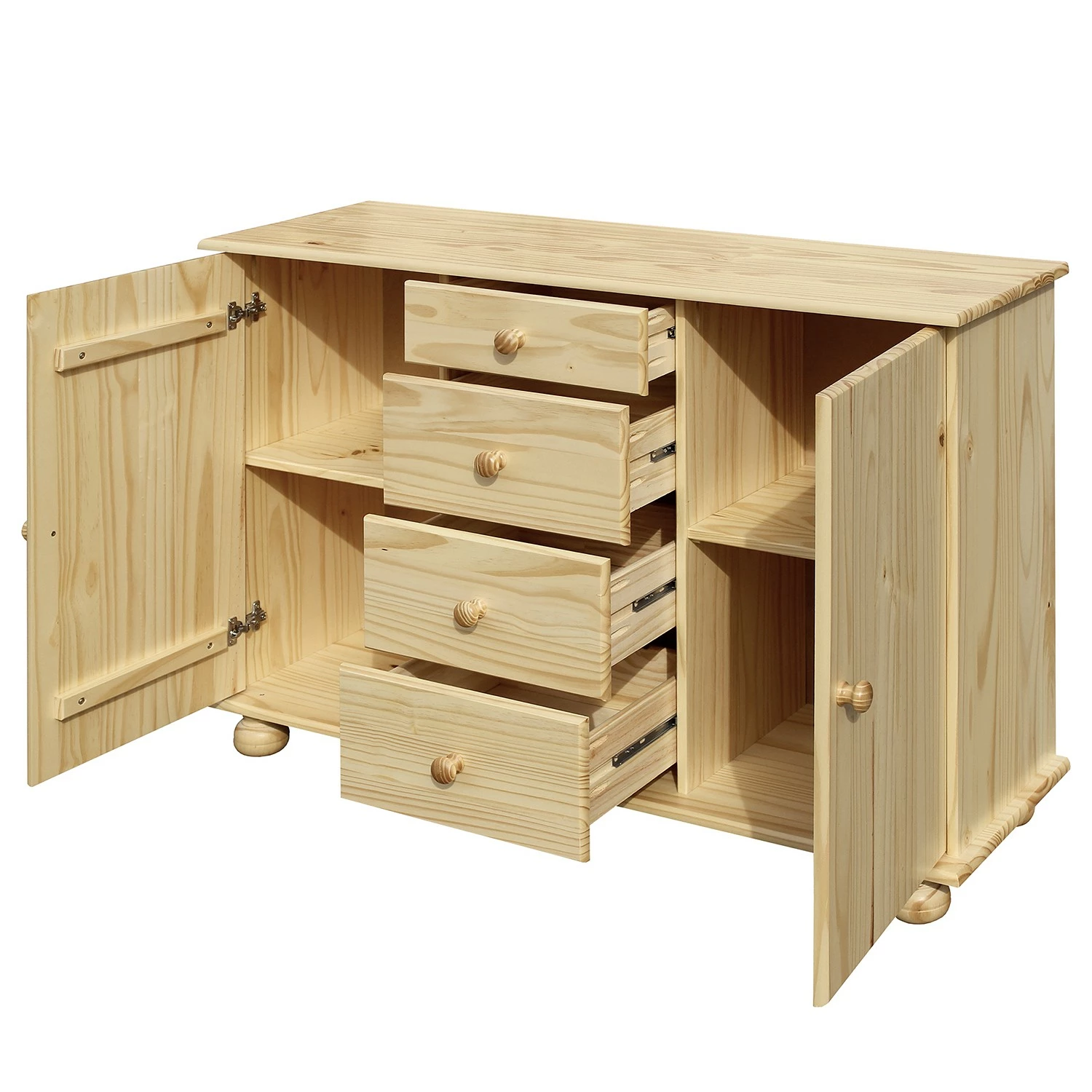Naturoo Sideboard Bekasi I - Kiefer massiv – Bild 2