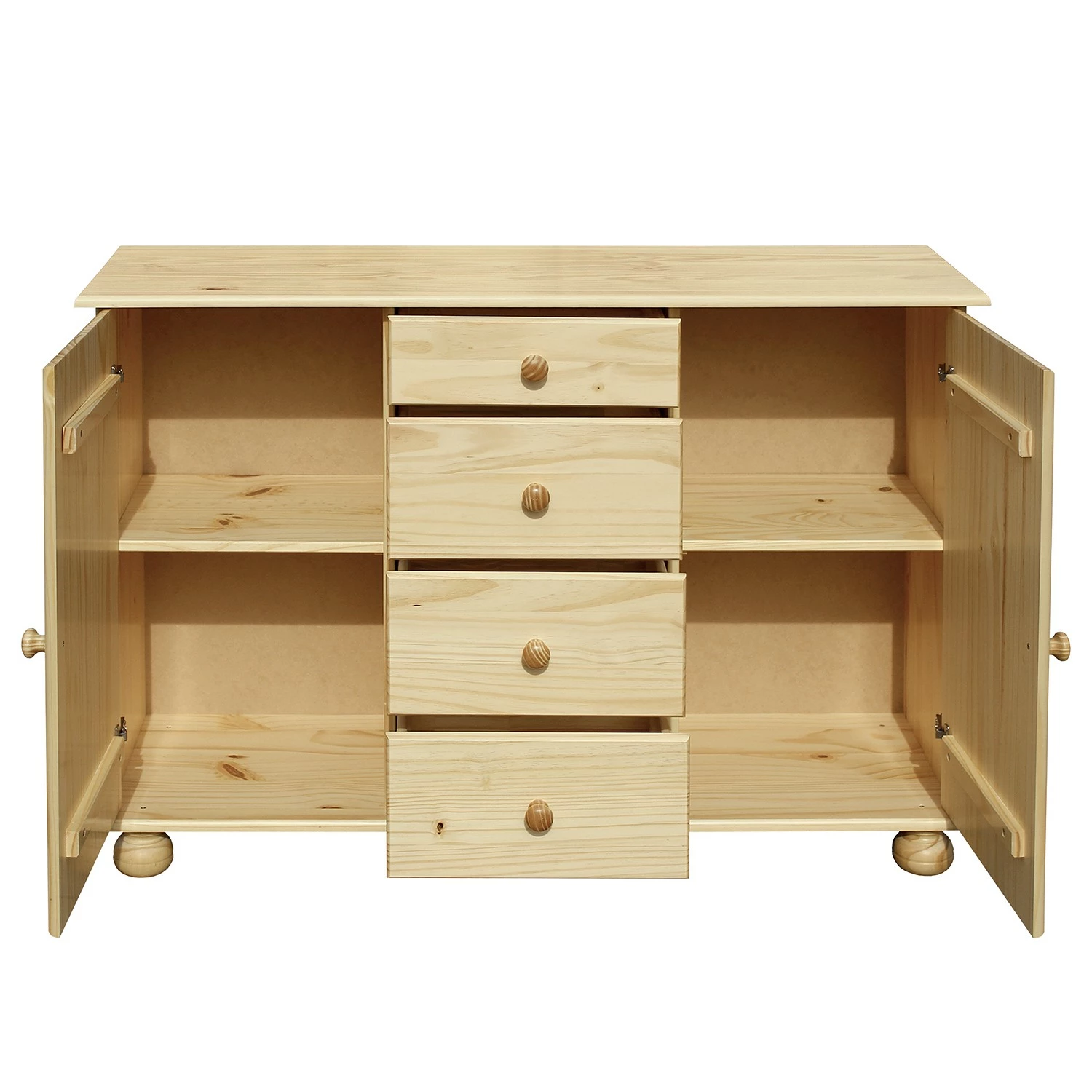 Naturoo Sideboard Bekasi I - Kiefer massiv – Bild 4