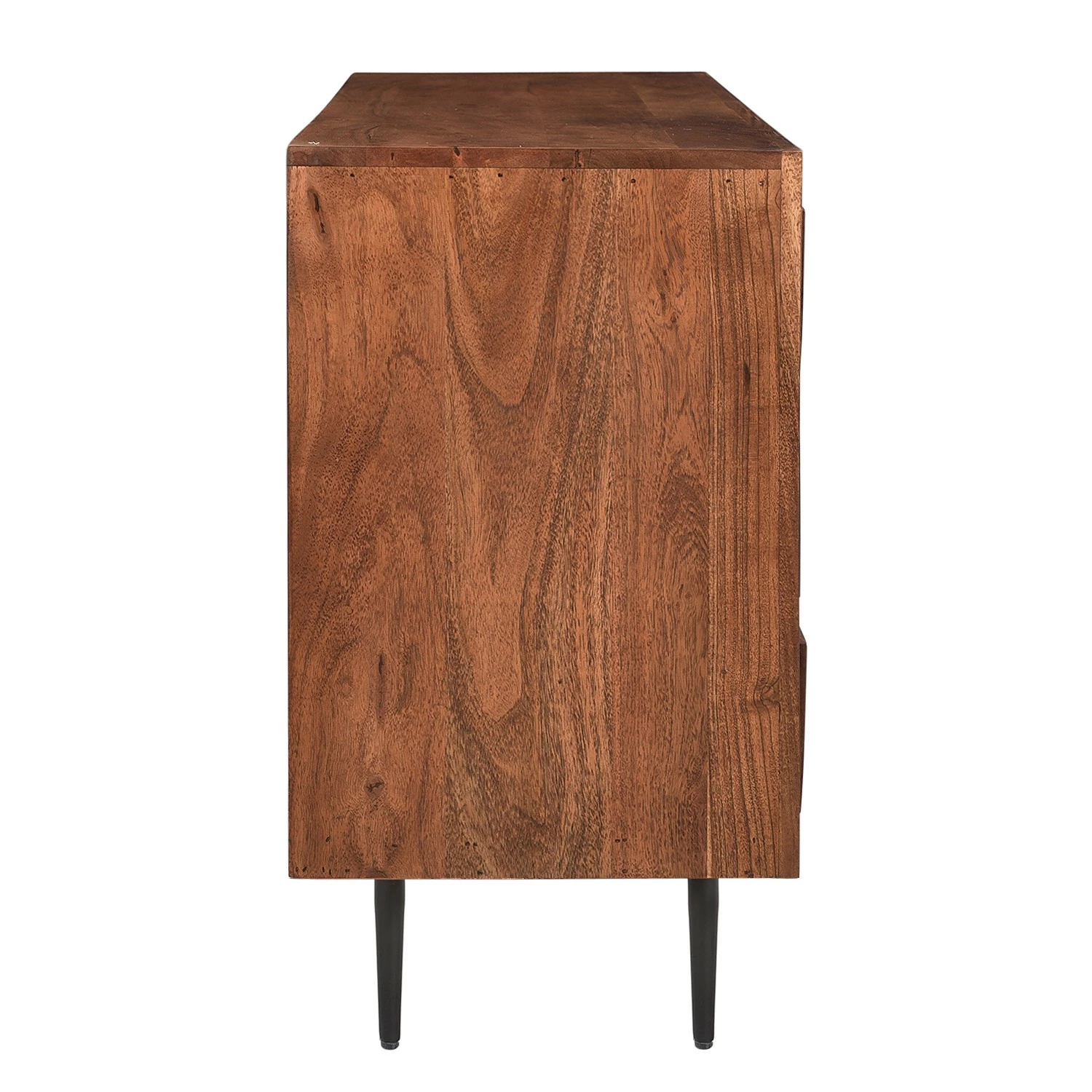 Ars manufacti Sideboard Envo - Akazie massiv / Steinfurnier - Akazie / Schiefer – Bild 4