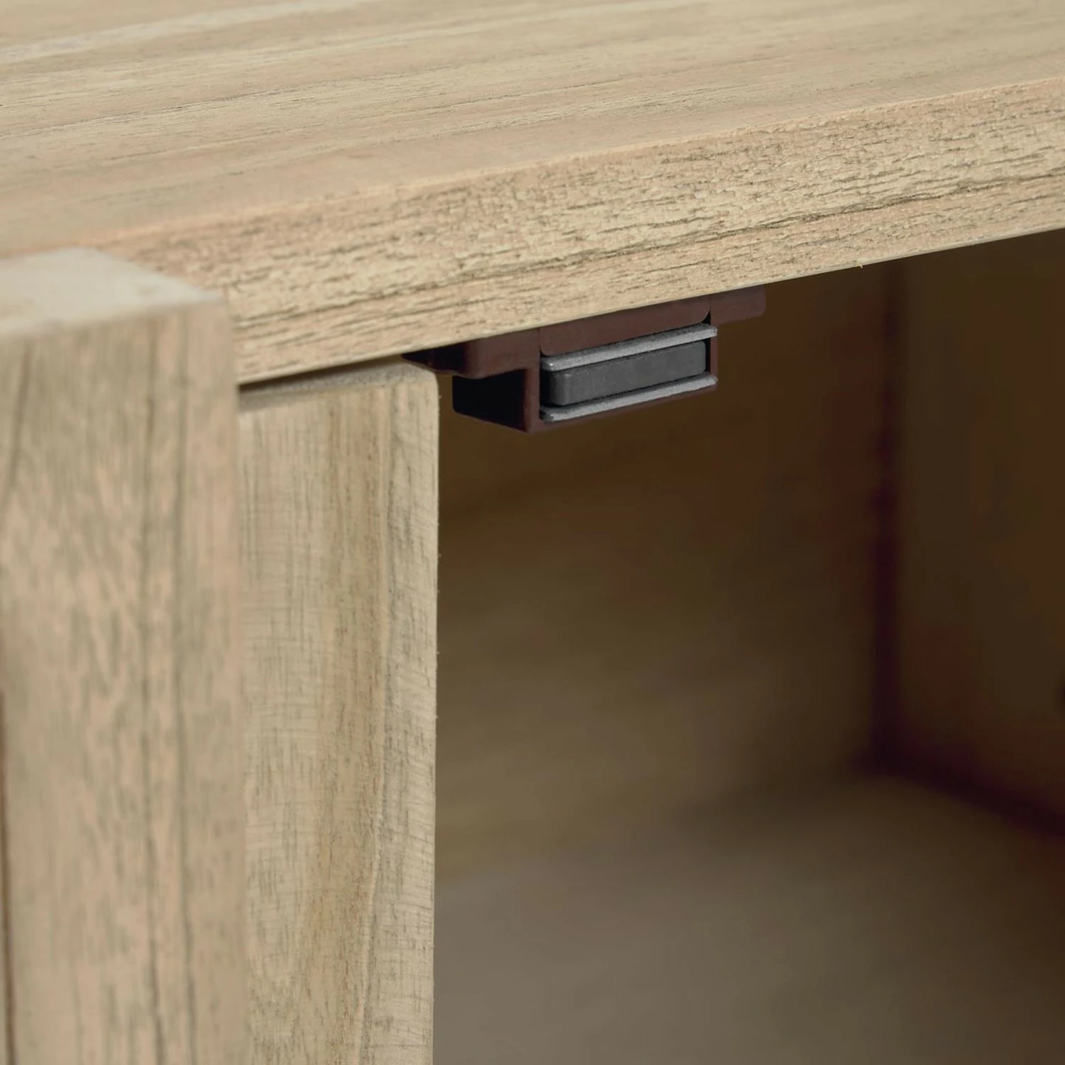 Loftscape Sideboard Risley - Mindi massiv / Rattan – Bild 8