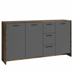 Fredriks Sideboard Edgeworth - Altholz Dekor / Anthrazit
