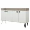 Loftscape Sideboard Dalma - Weiß / Creme