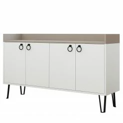 Loftscape Sideboard Dalma - Weiß / Creme