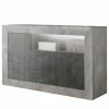 LC Spa Sideboard Urbino II - Anthrazit / Hellgrau
