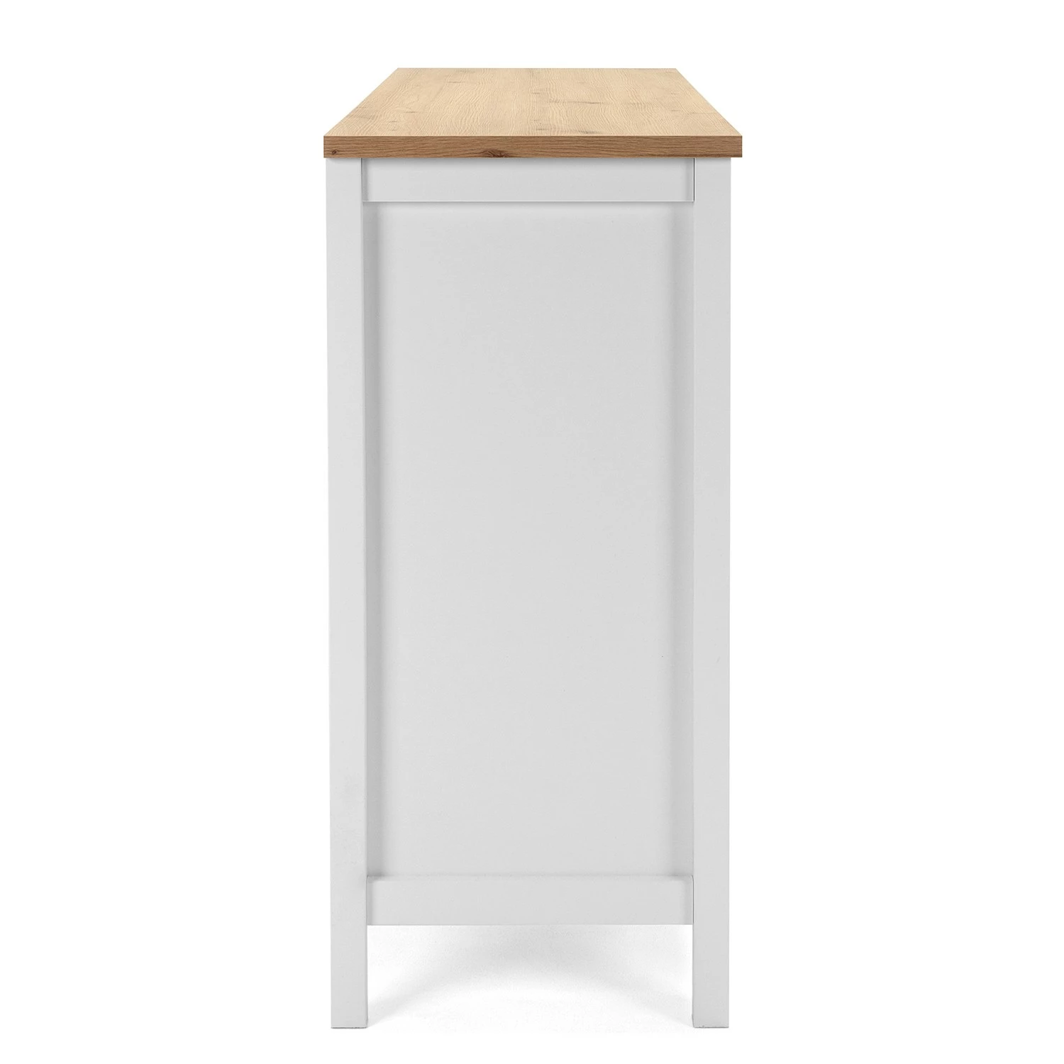 Ridgevalley Sideboard Bombita III - Weiß / Eiche Artisan Dekor – Bild 6