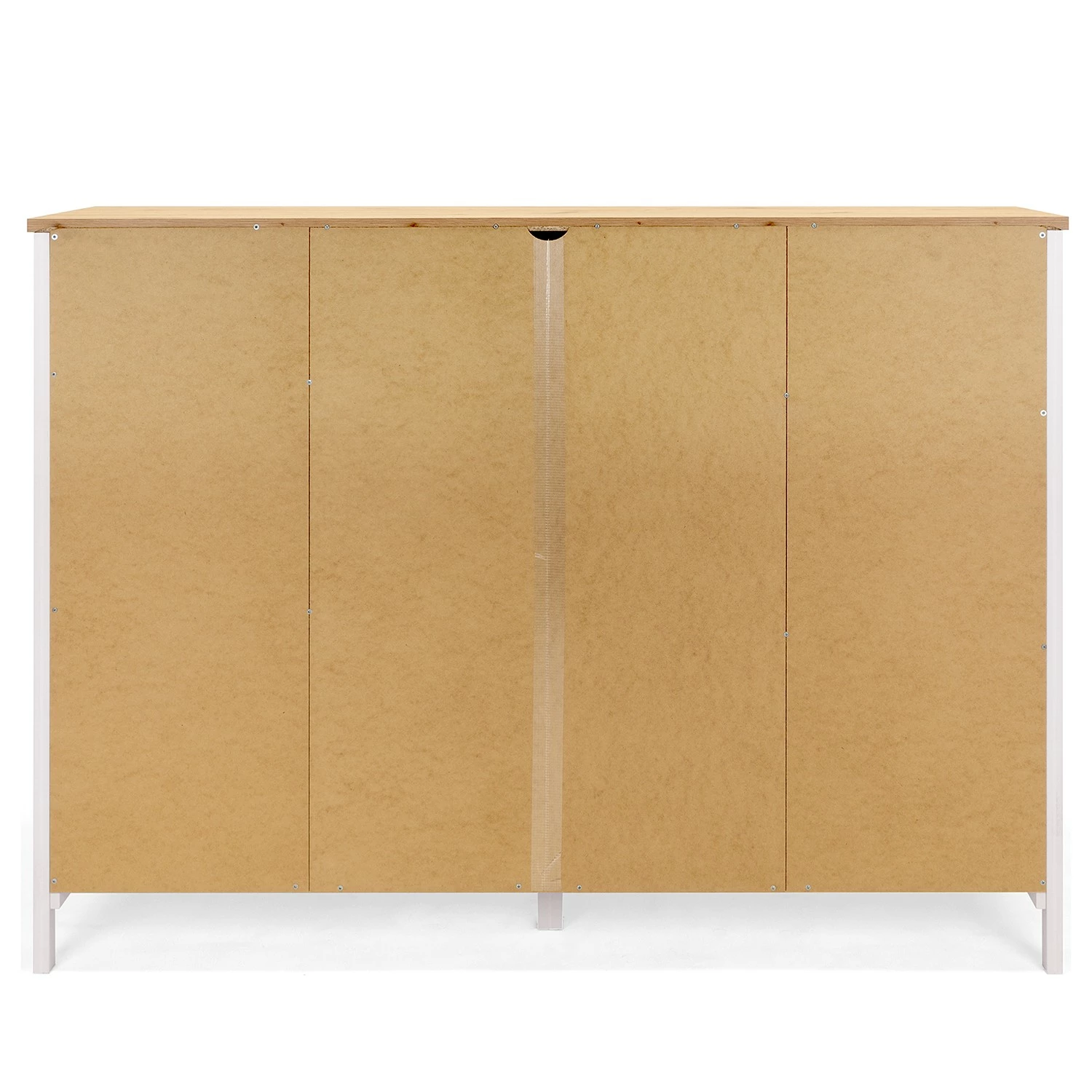 Ridgevalley Sideboard Bombita II - Weiß / Eiche Artisan Dekor – Bild 6