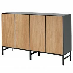 Now! by hülsta Sideboard now to go colour II - Natureiche / Diamantgrau