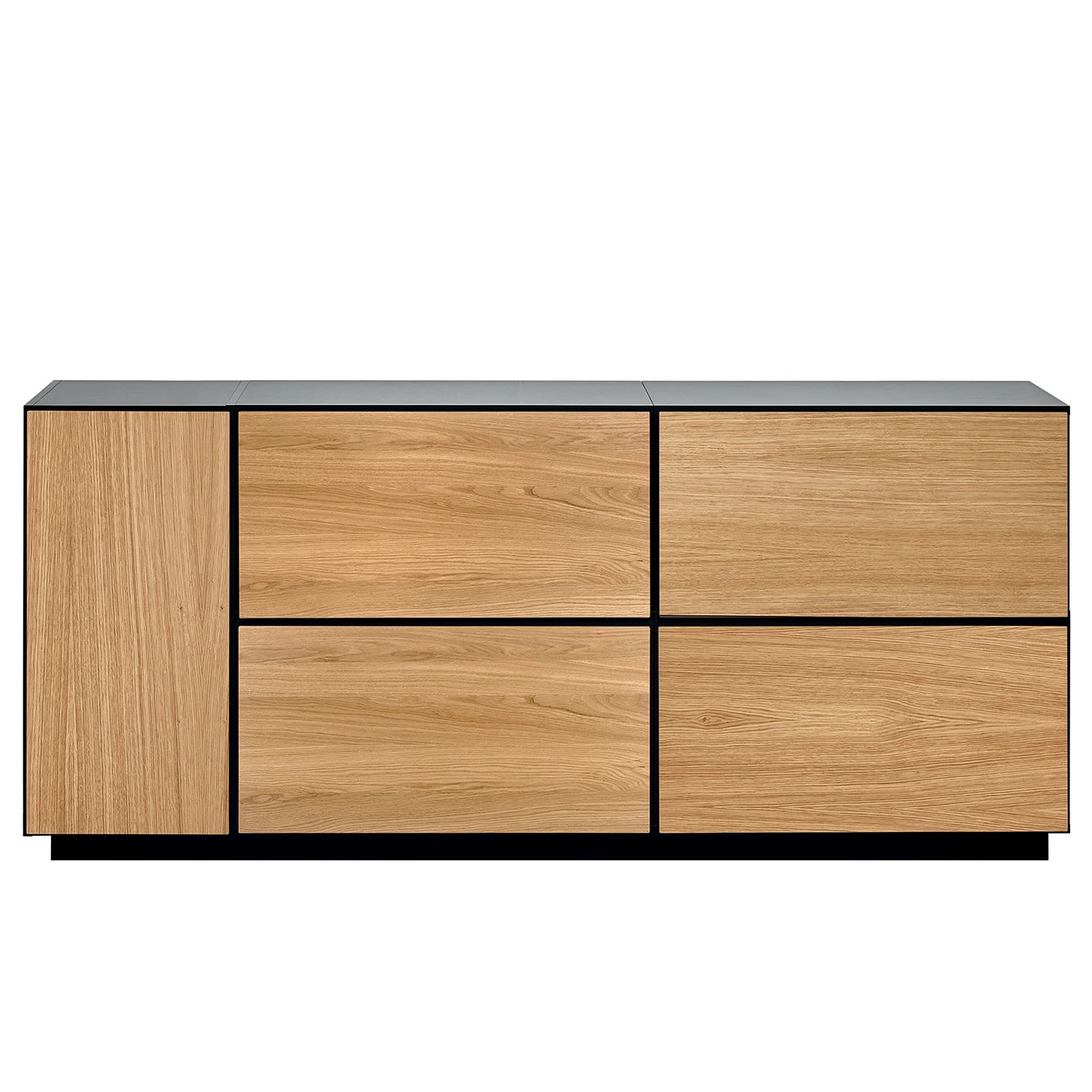 Now! by hülsta Sideboard now to go colour IV - Natureiche / Diamantgrau – Bild 3