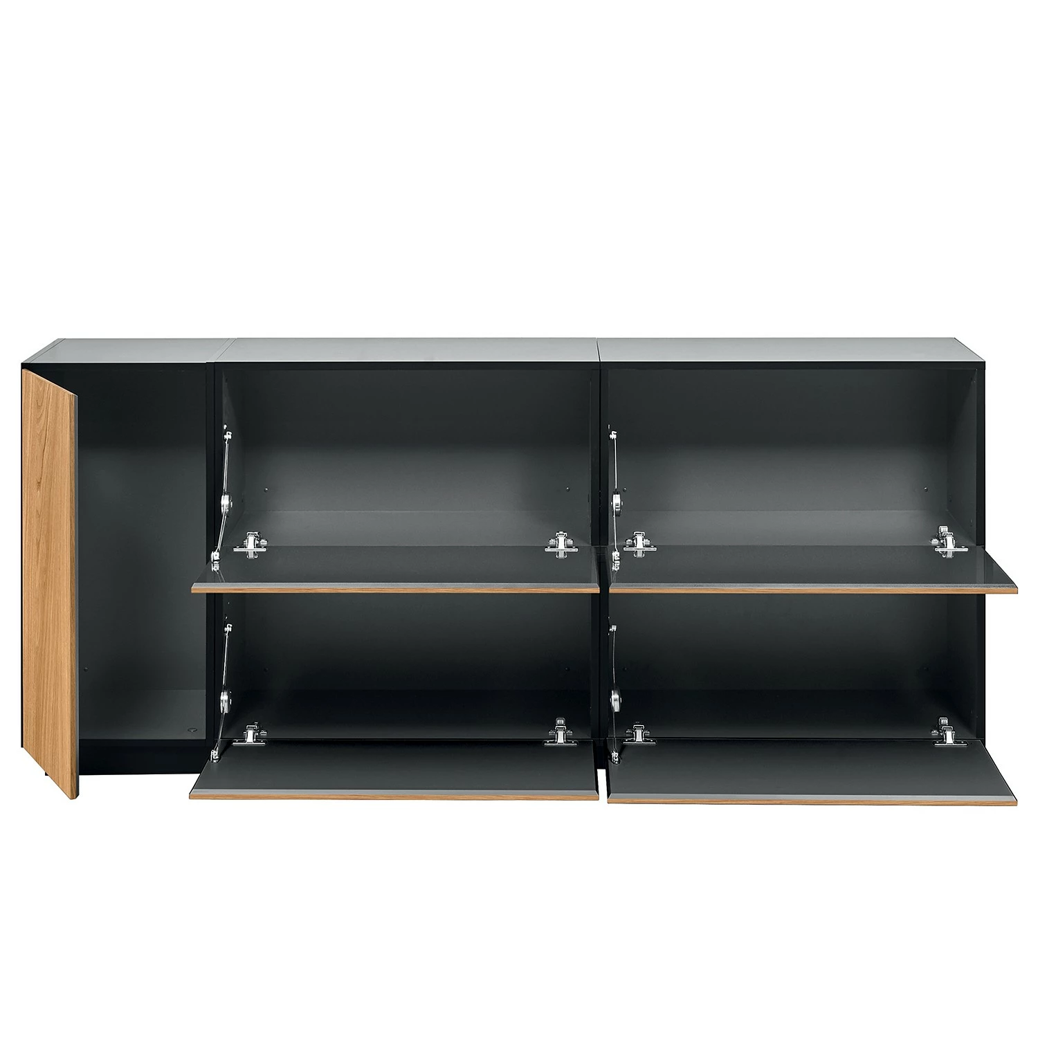 Now! by hülsta Sideboard now to go colour IV - Natureiche / Diamantgrau – Bild 4