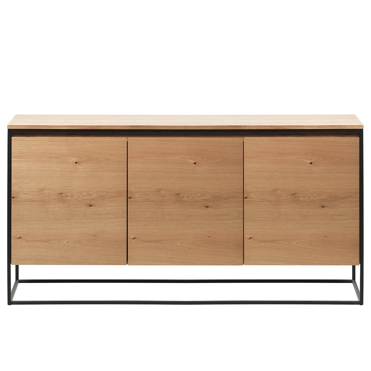 Red Living Sideboard Ratho - Eiche