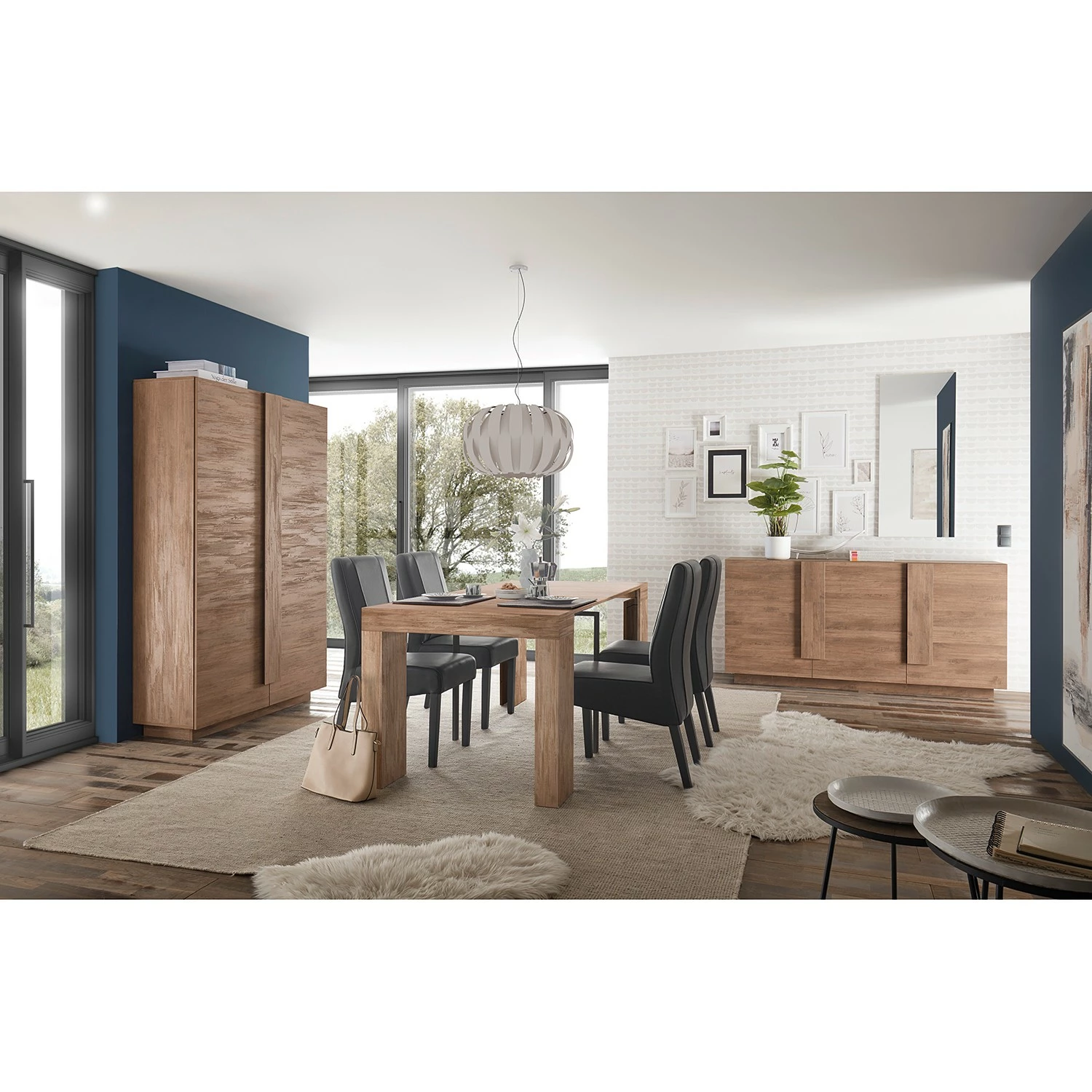 LC Spa Sideboard Jupiter III - Kirschbaum Dekor – Bild 3