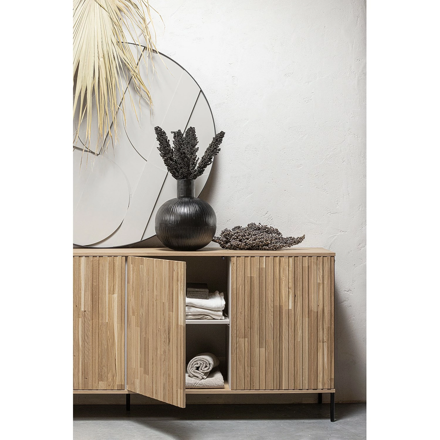Naturoo Sideboard Woodrow I - Eiche – Bild 3