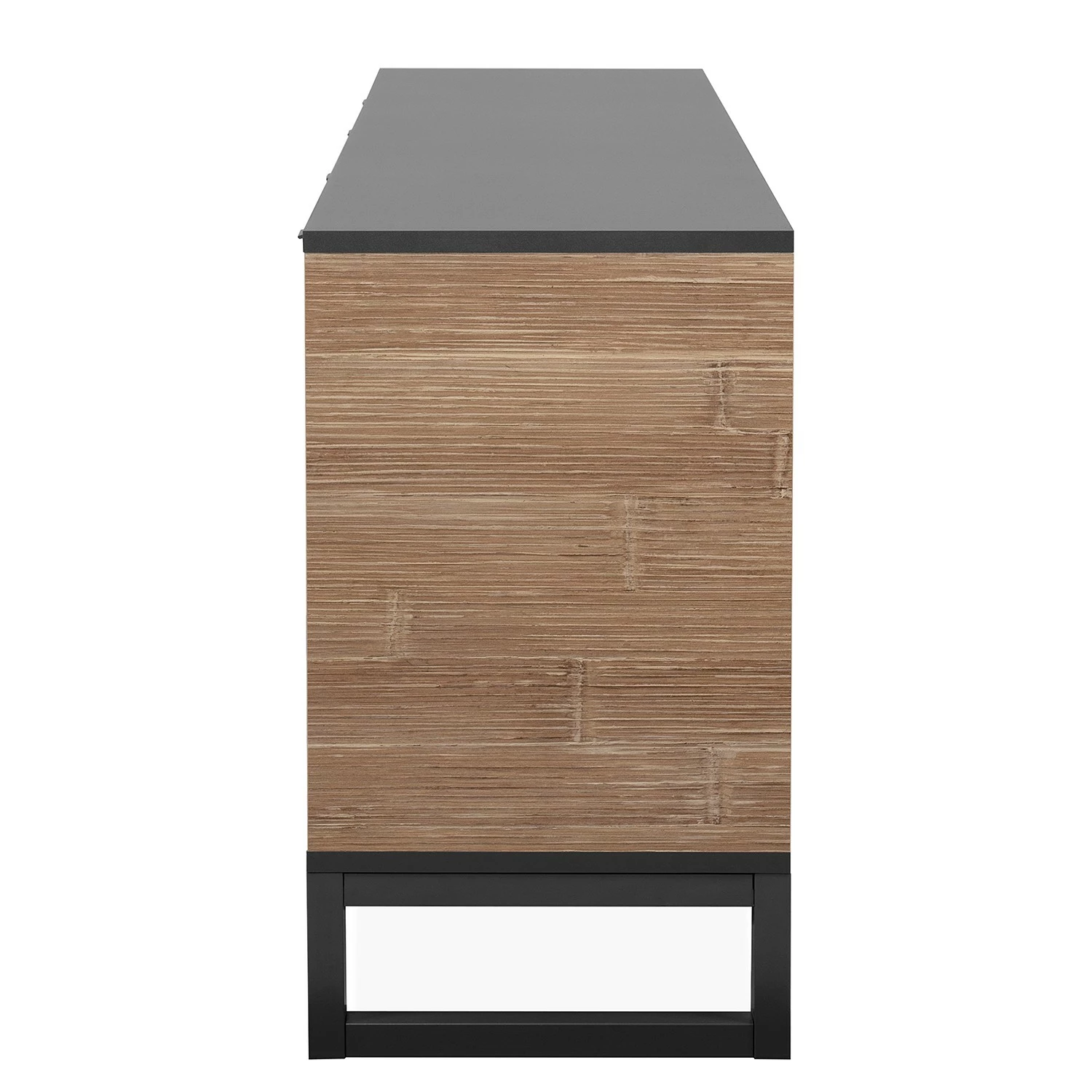 Loftscape Sideboard Mid West II - Bambus Dekor / Anthrazit – Bild 9