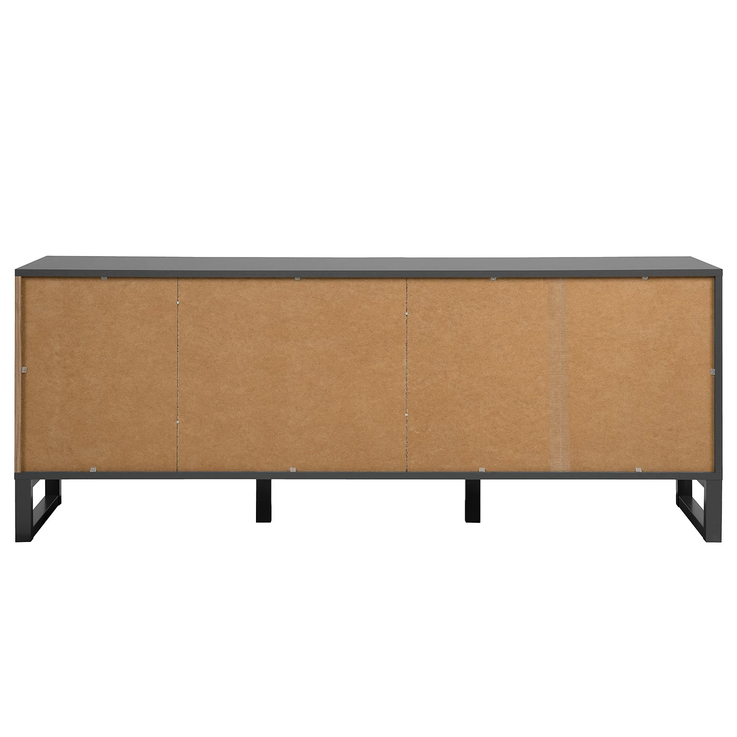 Loftscape Sideboard Mid West II - Bambus Dekor / Anthrazit – Bild 13