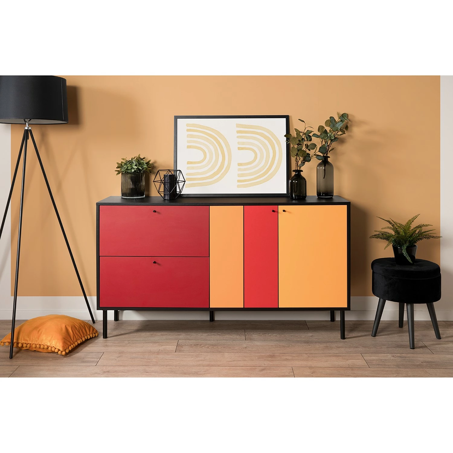 Loftscape Sideboard Modern Art - Mehrfarbig – Bild 2