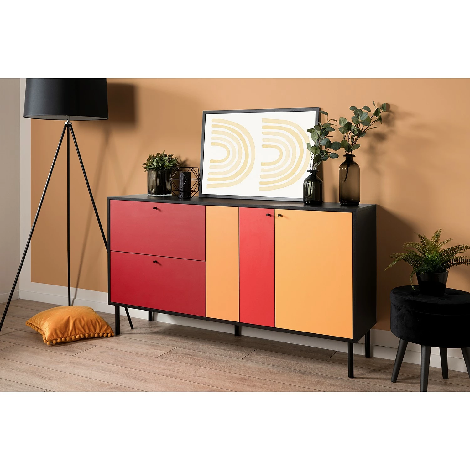 Loftscape Sideboard Modern Art - Mehrfarbig – Bild 3