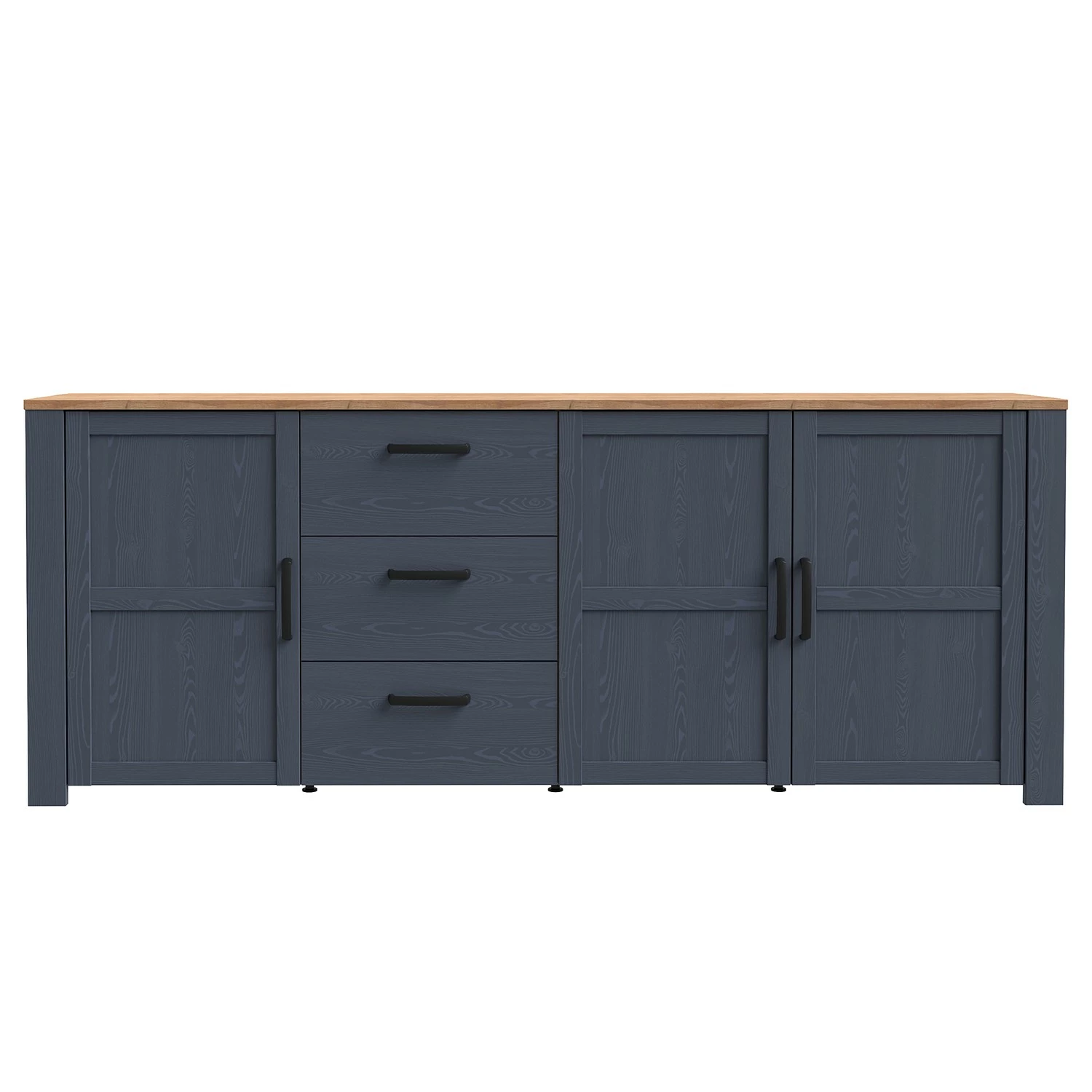 Ridgevalley Sideboard Vassia II - Eiche Navy Dekor / Eiche Riviera Dekor – Bild 4