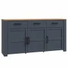 Ridgevalley Sideboard Vassia I - Eiche Navy Dekor / Eiche Riviera Dekor