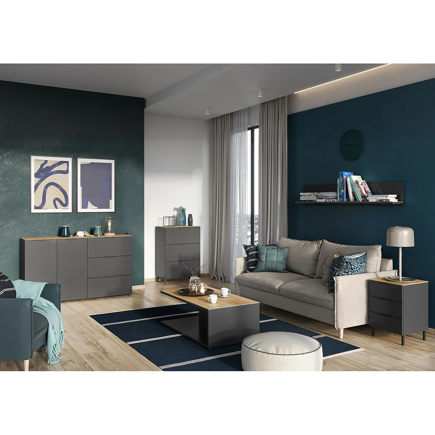 Germania Sideboard California I - Graphit – Bild 3