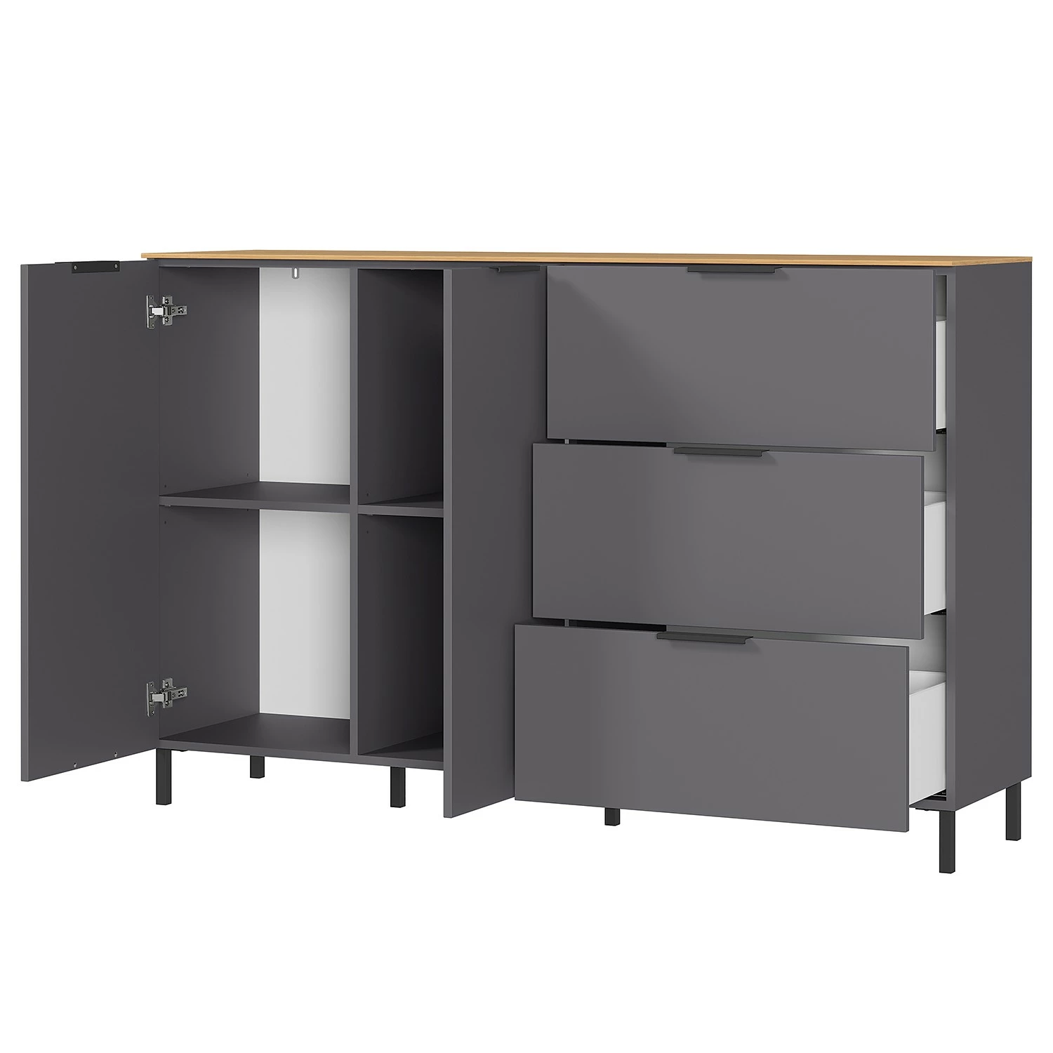 Germania Sideboard California I - Graphit – Bild 6