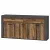 Red Living Sideboard Westcliffe - Altholz Dekor / Beton Dekor