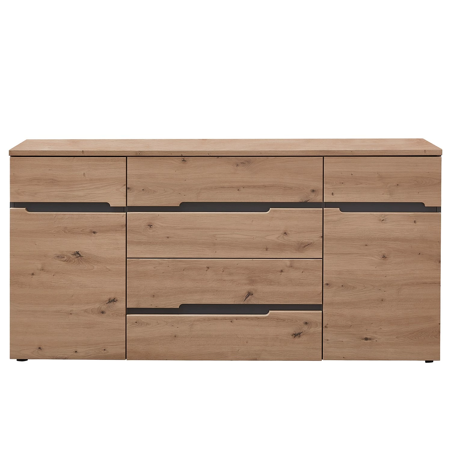 Loftscape Sideboard Moosic - Eiche Artisan Dekor / Graphit