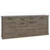 Loftscape Sideboard Temuco - Eiche Dunkel Dekor