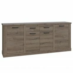 Loftscape Sideboard Temuco - Eiche Dunkel Dekor