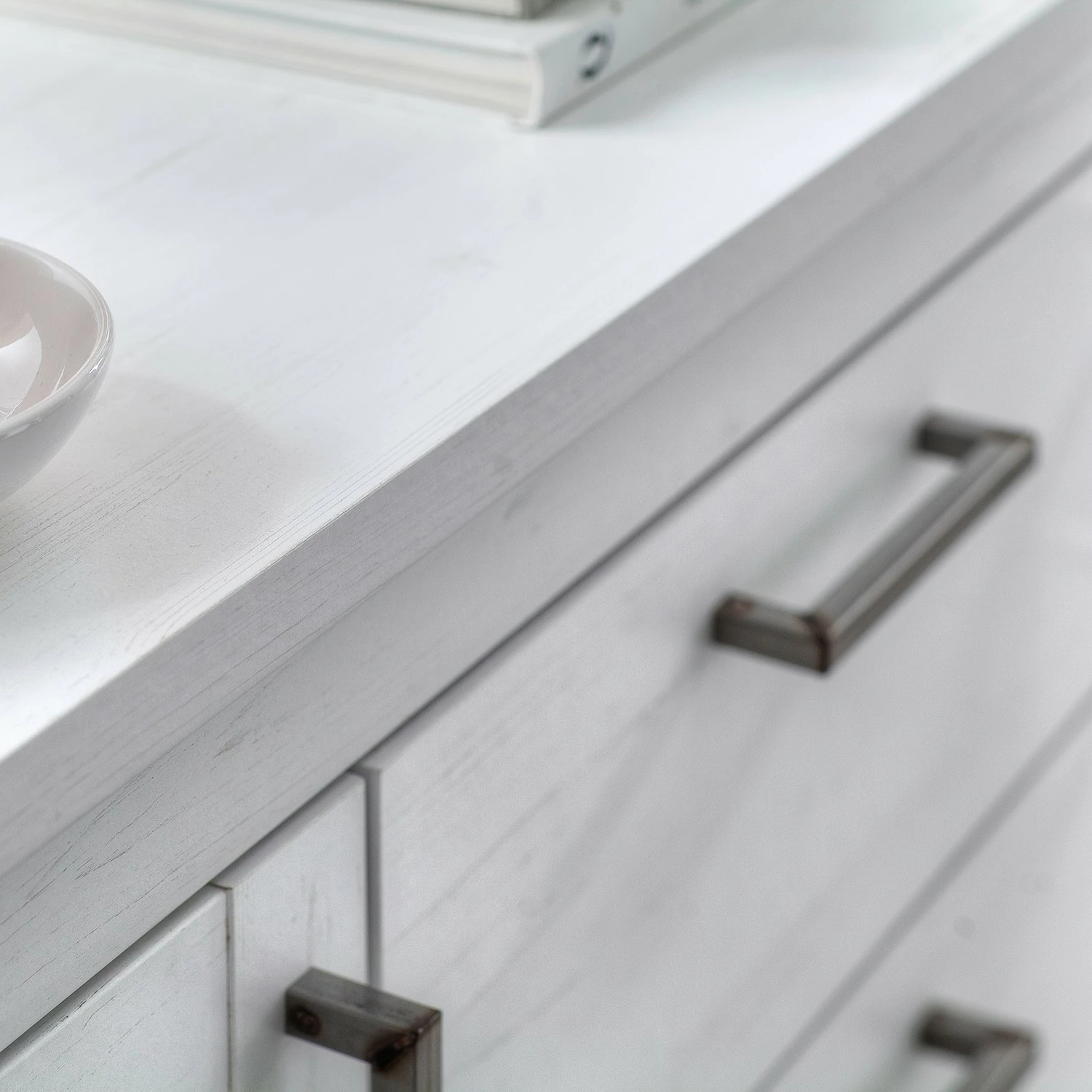 Trendteam Sideboard Georgia - Pinie Weiß Dekor – Bild 7