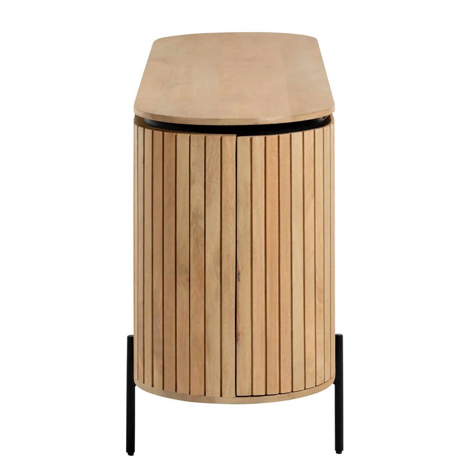 Red Living Sideboard Lusaka - Mango massiv – Bild 10