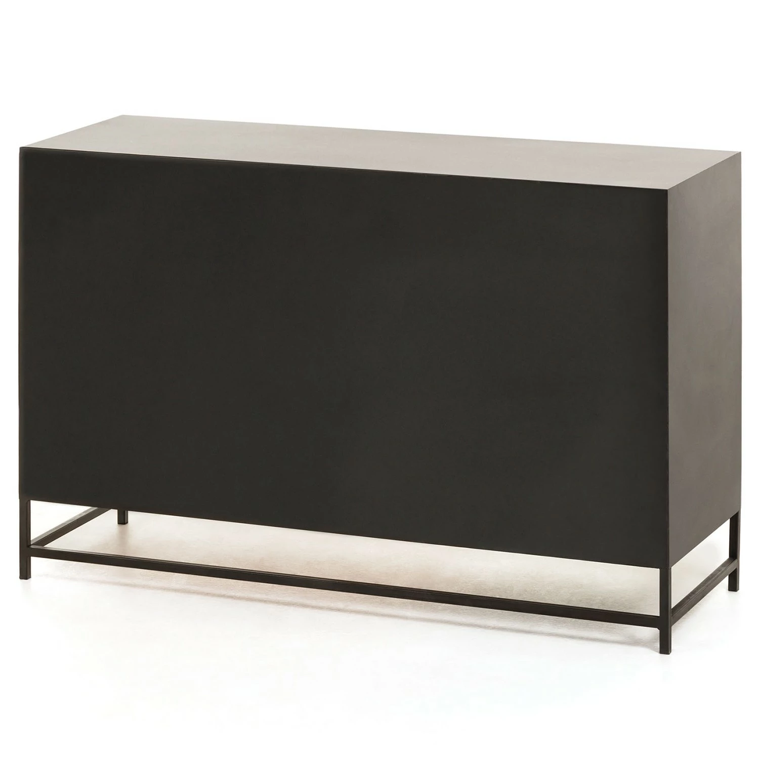 Red Living Sideboard Kisumu - Wiener Geflecht / Eisen - Braun / Schwarz – Bild 10