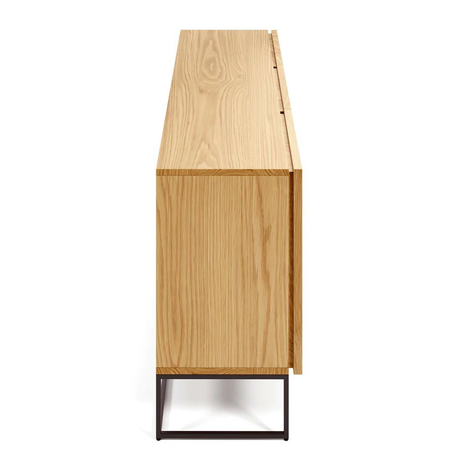 Red Living Sideboard Tabora - Echtholzfurnier - Eiche – Bild 6