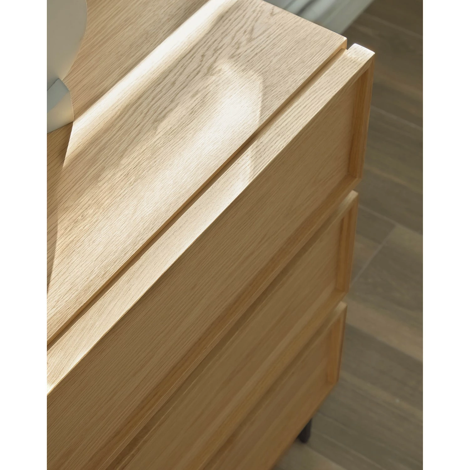 Red Living Sideboard Tabora - Echtholzfurnier - Eiche – Bild 8