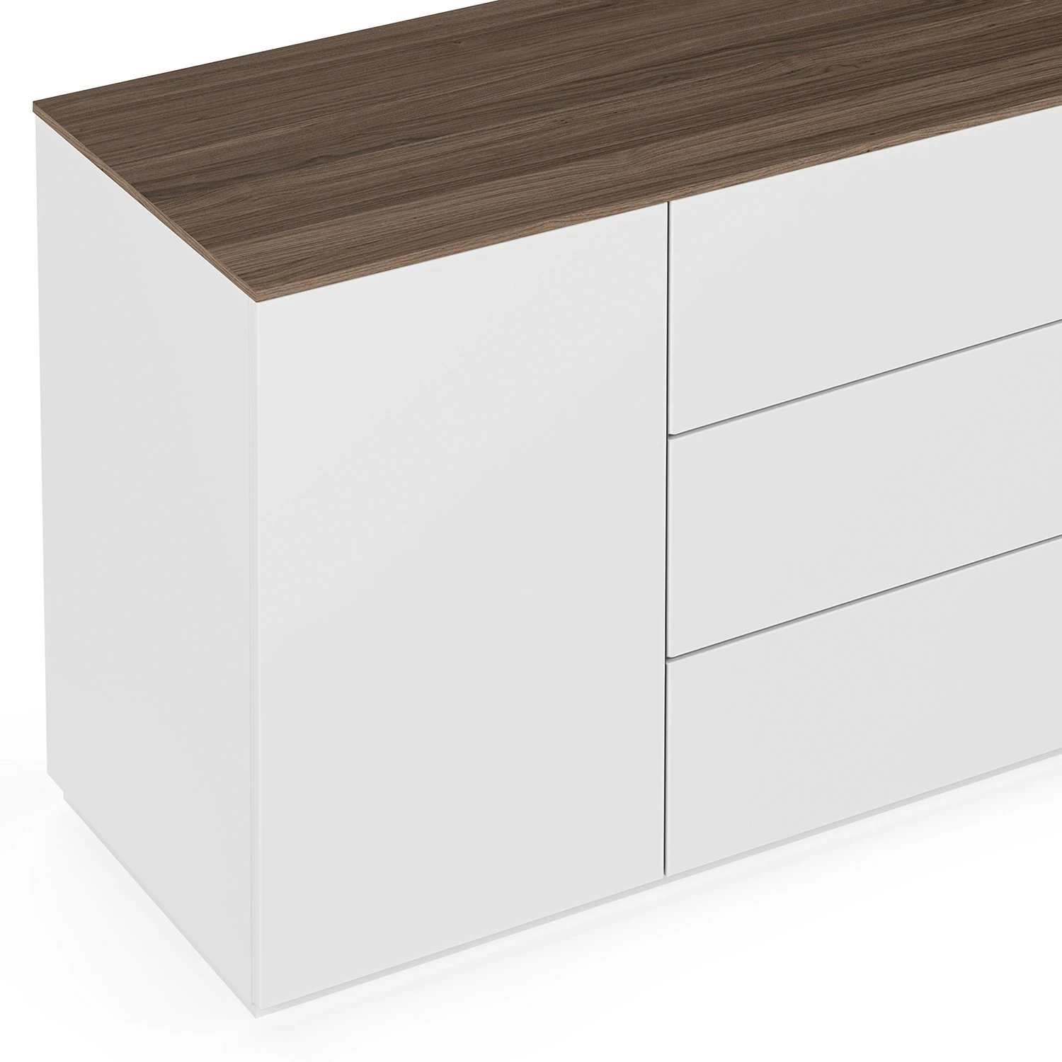 Temahome Sideboard Join V - Weiß / Nussbaum – Bild 4