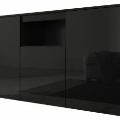 MB Moebel Sideboard Nevada - Schwarz