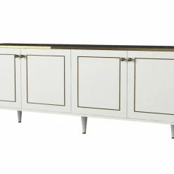 Moebel17 Sideboard Ravenna Weiß Marmor Optik - moebel17