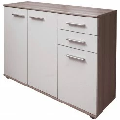 Dmora Modernes Design hohes Sideboard mit 3