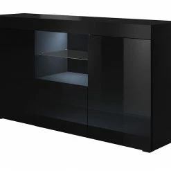 MB Moebel Sideboard Sefora - Schwarz