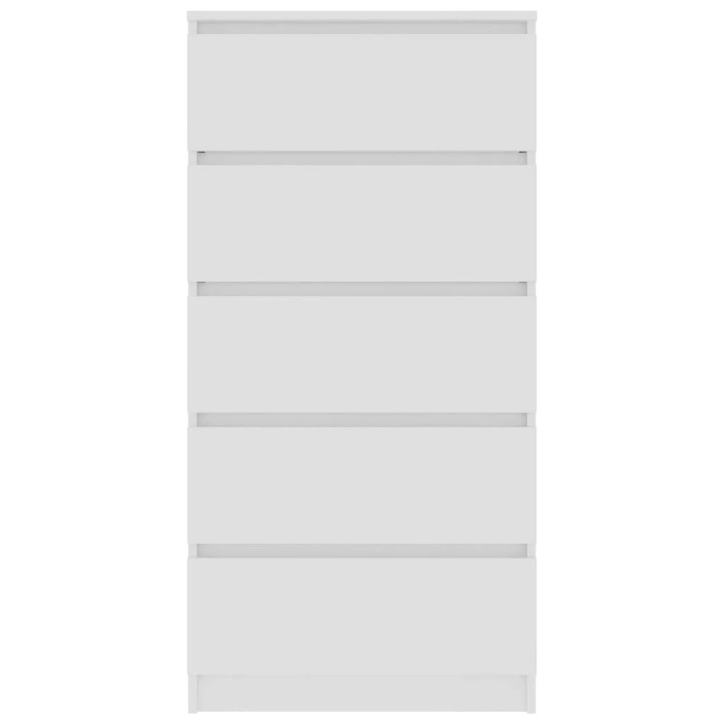 VidaXL Sideboard mit Schubladen Holzwerkstoff - vidaXL Sideboard mit Schubladen Weiß 60x35x121 cm Holzwerkstoff – Bild 3