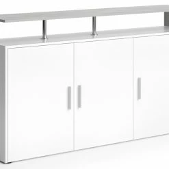 Vicco Sideboard „Amato“ Weiß/Beton