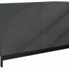 Dmora Modernes Sideboard mit 1 Tür und 3