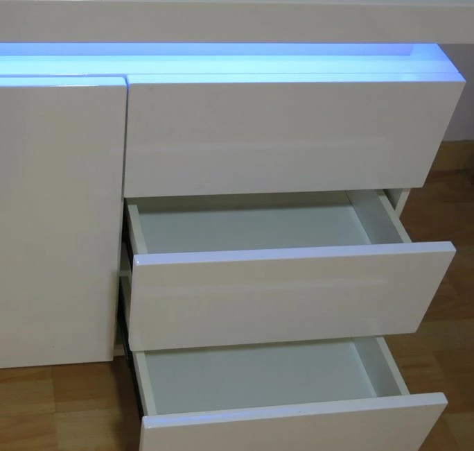 MB Moebel Sideboard Osim - Weiß – Bild 5