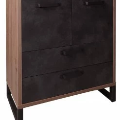 Dmora Sideboard im Industriestil mit 2 Türen