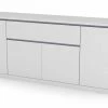 Dmora Modernes Sideboard mit 4 Türen und 1