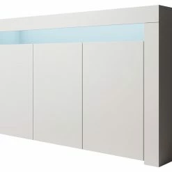 MB Moebel Sideboard Rialta - Weiß