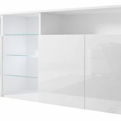 MB Moebel Sideboard Clark - Weiß