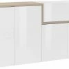 Dmora Modernes Sideboard mit 4 Türen und 1