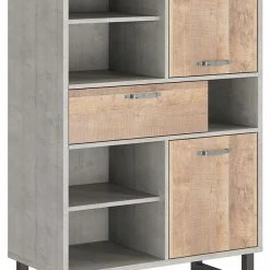 Vicco Highboard „Riccardo“ Grange/Monolith