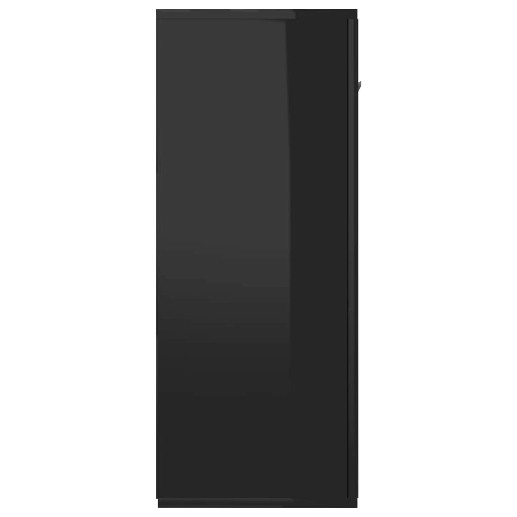 VidaXL Sideboard 105x30x75 cm Holzwerkstoff - vidaXL Sideboard Hochglanz-Schwarz 105x30x75 cm Holzwerkstoff – Bild 6