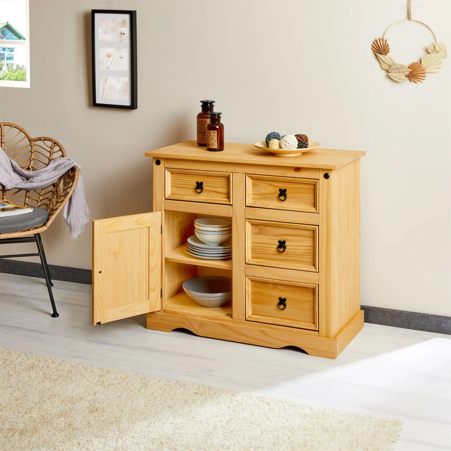 IDIMEX Mexico Möbel Anrichte TEQUILA – Bild 4